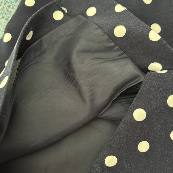 Merona navy and white polka dot skirt - Picture 6 of 6